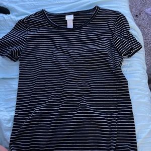 Cute black and white shirt